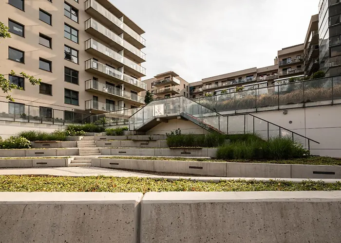 - Balcony, Fitness - By Rentujemy Апартаменты Вроцлав